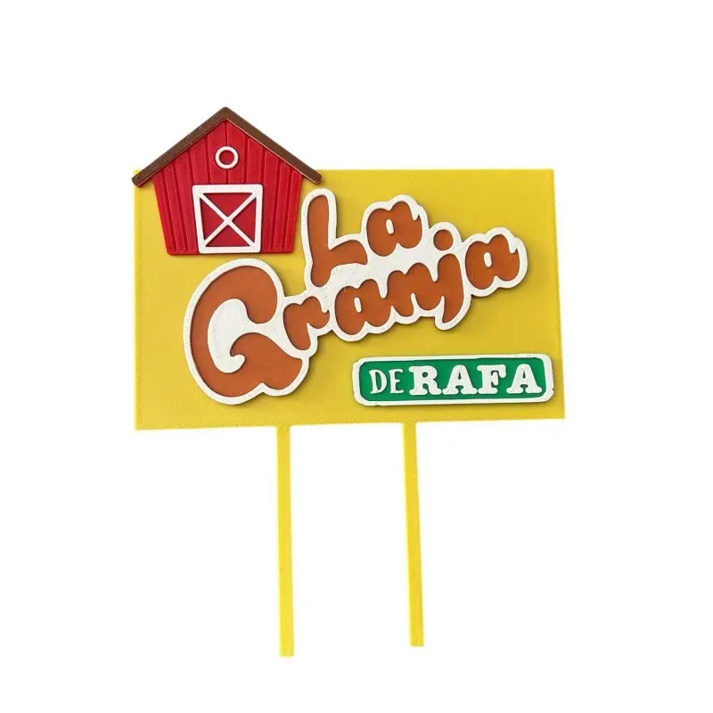 TOPPER LA GRANJA DE ZENÓN PERSONALIZADO