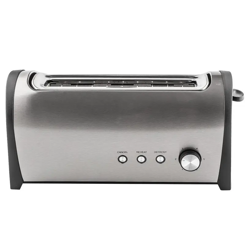 TOSTADORA INOX 4 PIEZAS 1400W