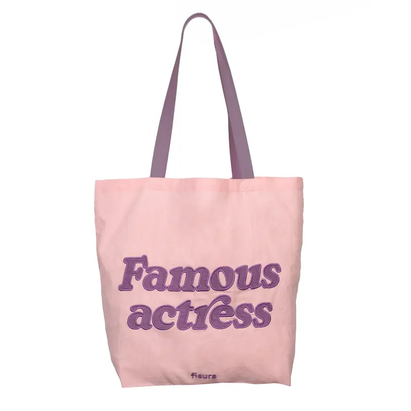 Tote bag pana "Famous actress"