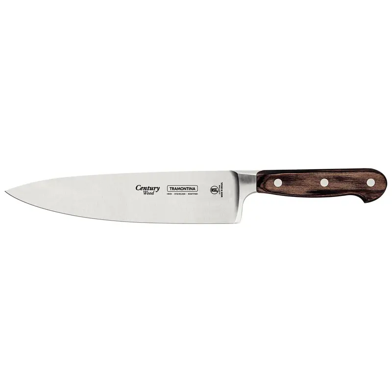 Tramontina Cuchillo Cocinero Century Wood 20 cm