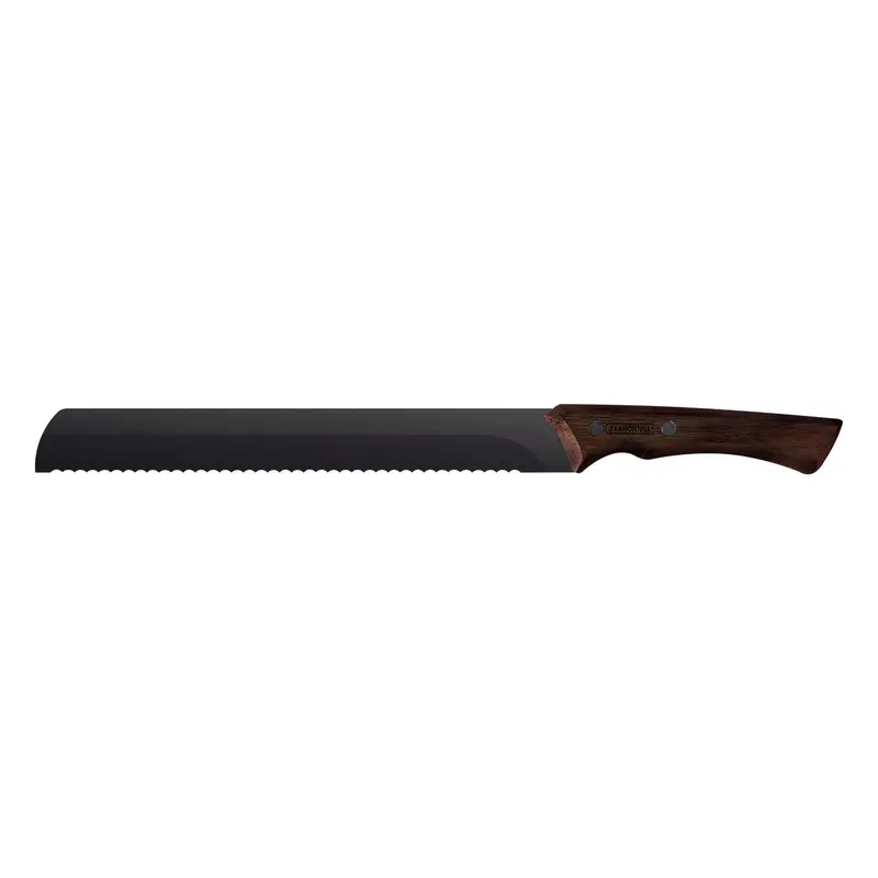 Tramontina Cuchillo Dentado Churrasco Black 28 cm