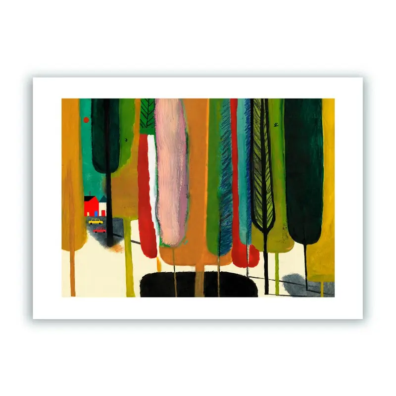 Tras el Bosque Impresión Giclée