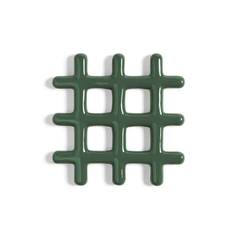Trivet Grid Green