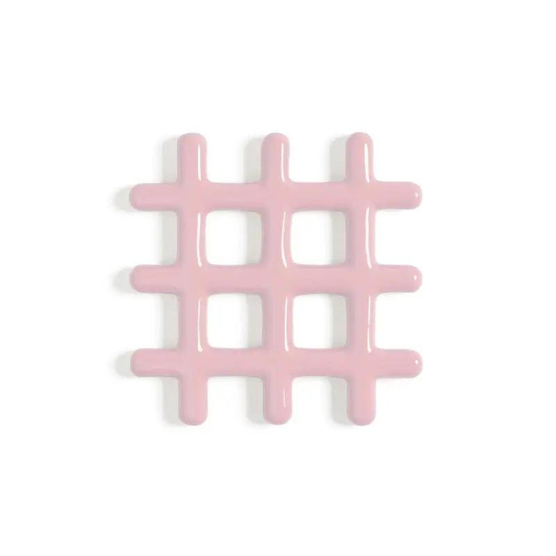 Trivet Grid Pink