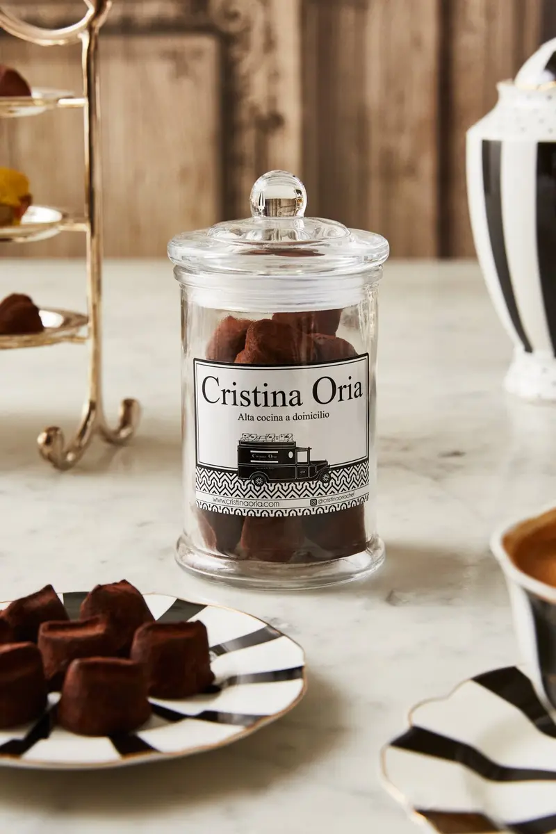 Trufas Frambuesa Tarro Cristal 200G