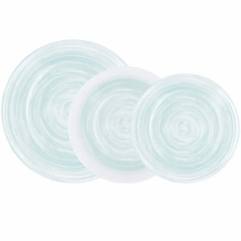VAJILLA 18PCS EOLIA VERDE LUMINARC