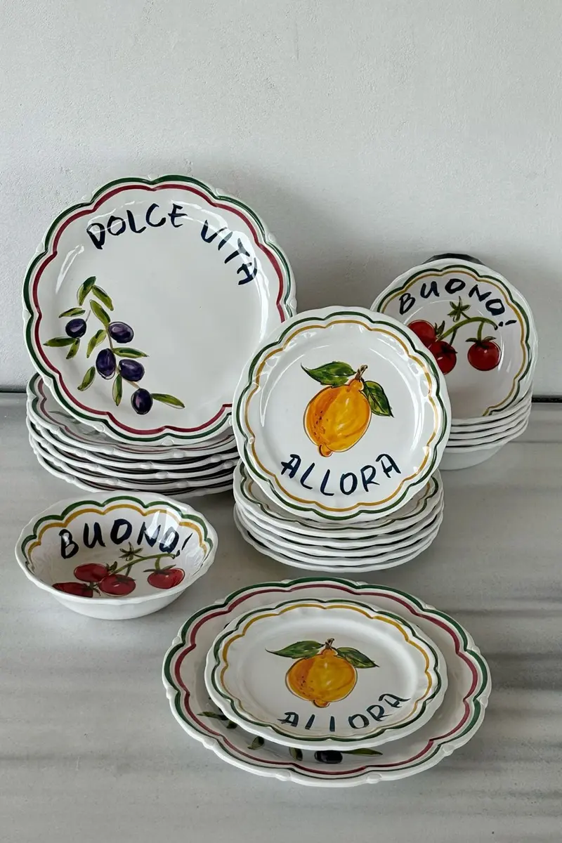 Vajilla Básica Dolce Vita 6 Personas