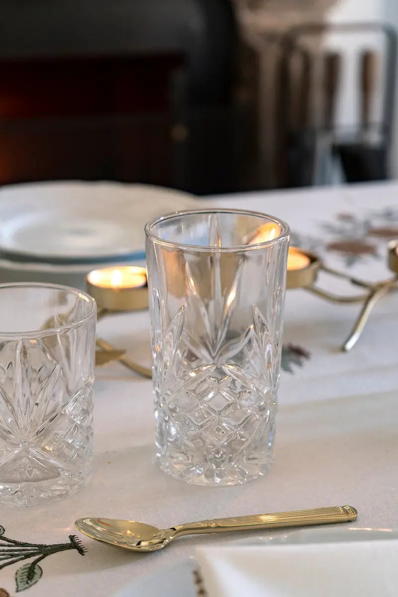 Vaso Cristal Grande Espiga