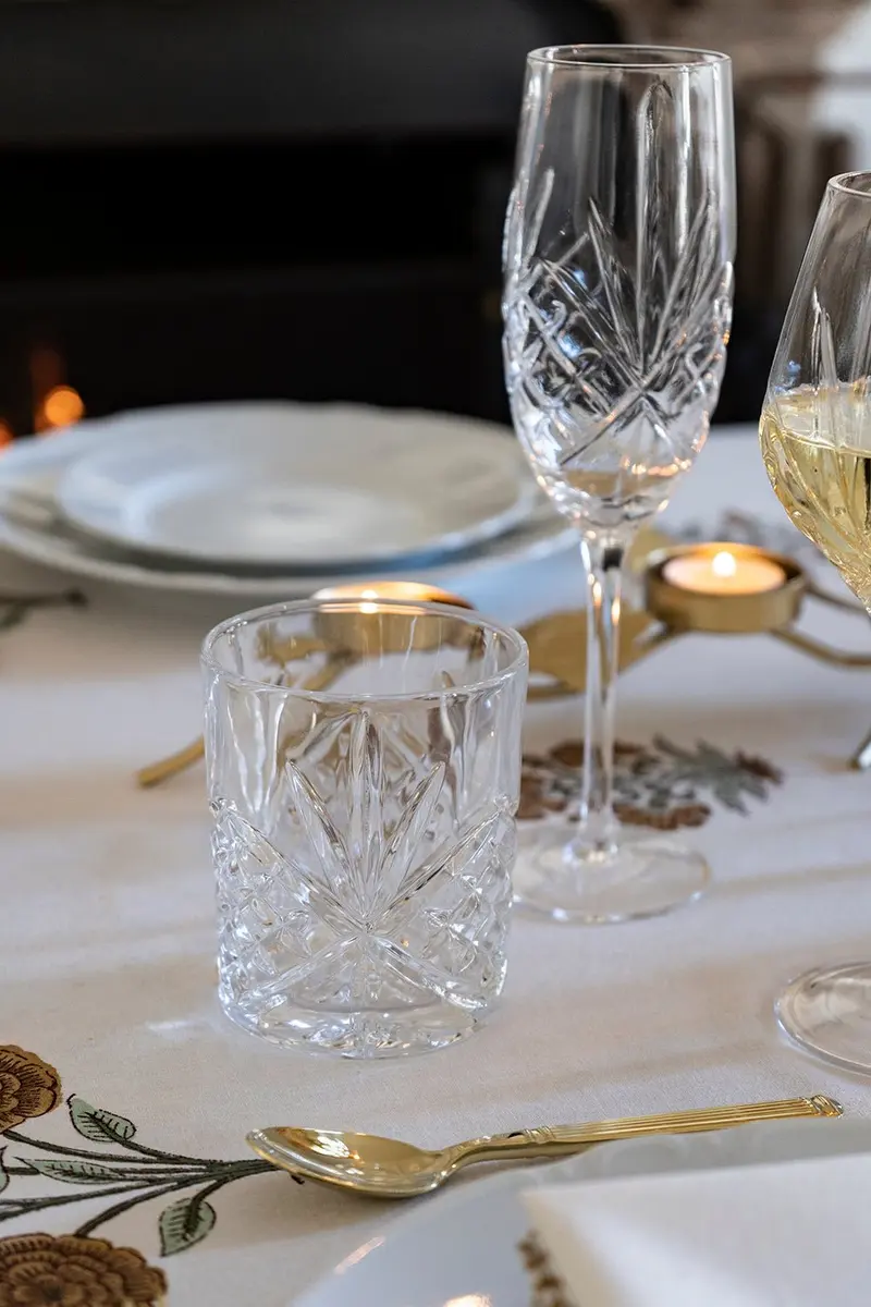 Vaso Cristal Pequeño Espiga