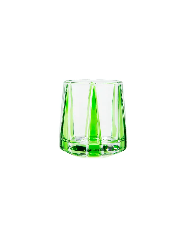 VASO CRISTAL RAYA (verde)