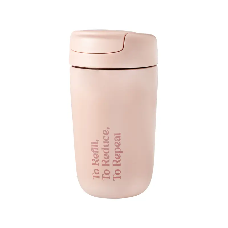 Vaso Térmico de Acero Inoxidable 400 ml rosa