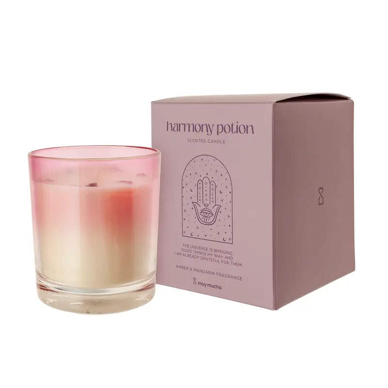 Vaso vela amber & mandarin