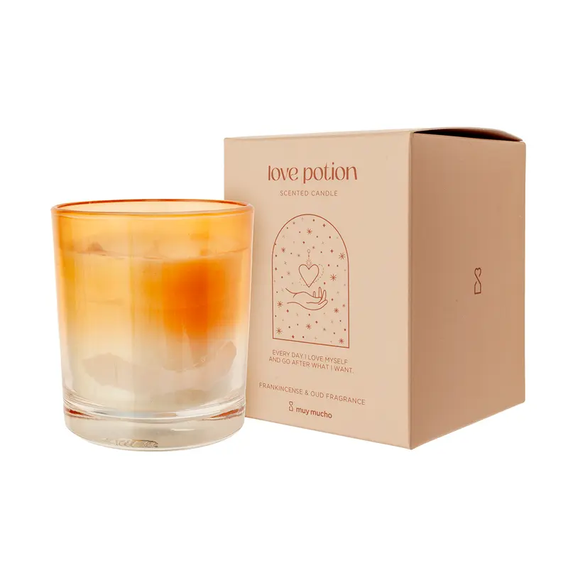 Vaso vela frankincese & oud