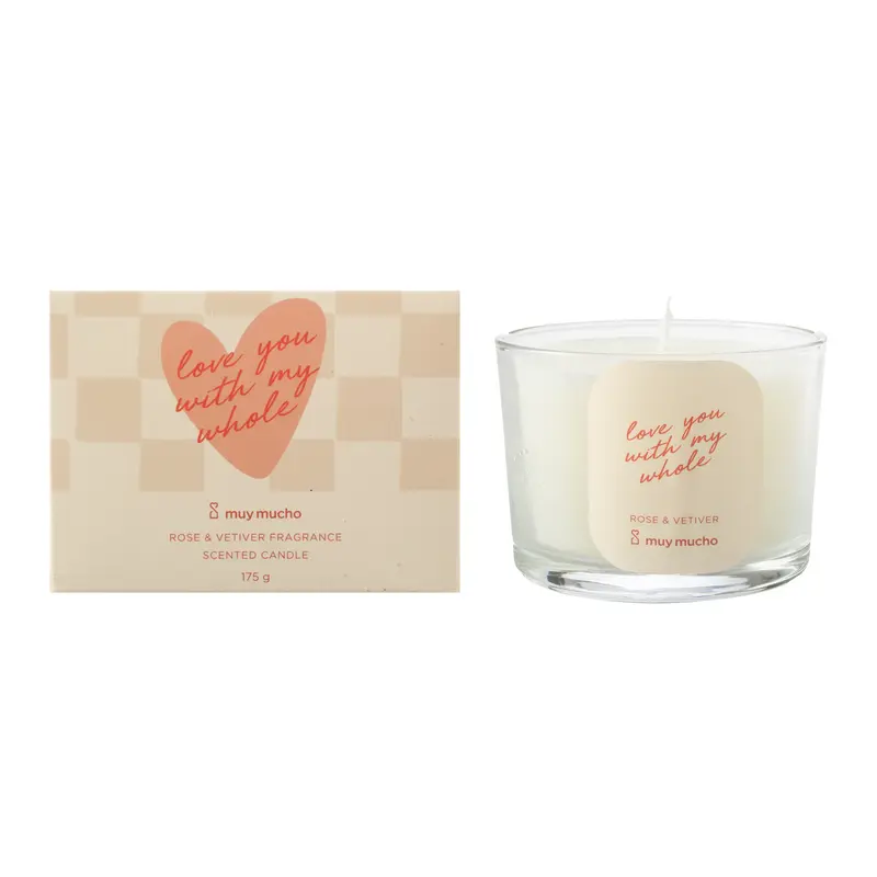 Vela 175Gr Rose & Vetiver