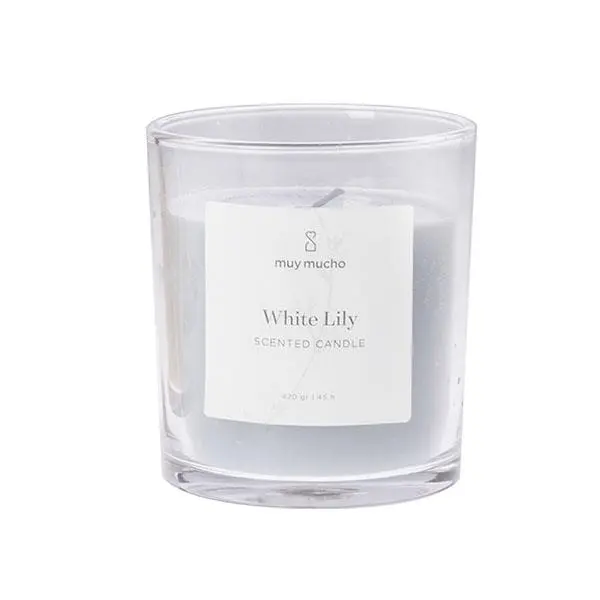 Vela aromática White Lily