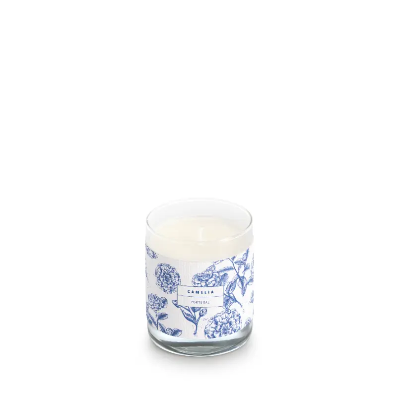 Vela Camelia 220 gr - FRAGANCIA FLORAL ESPECIADA