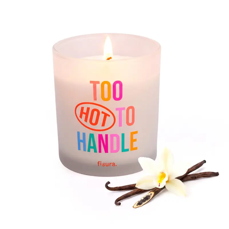 Vela de cristal “Too hot to handle” – vainilla