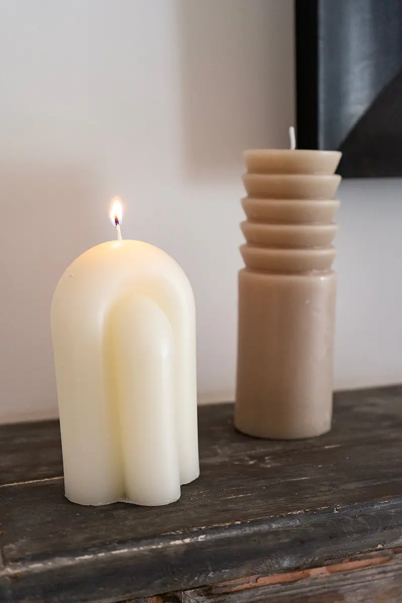 Vela Doble En Forma De Doble Arco