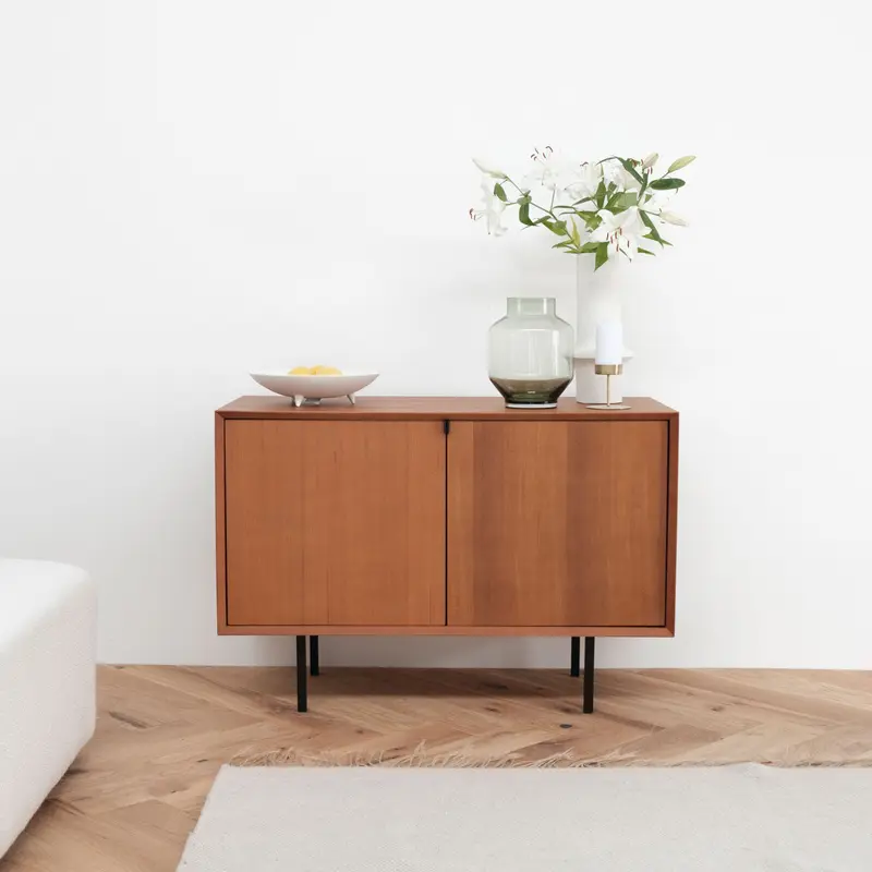 Vestidor Retro - Teca - Salvin - 100cm
