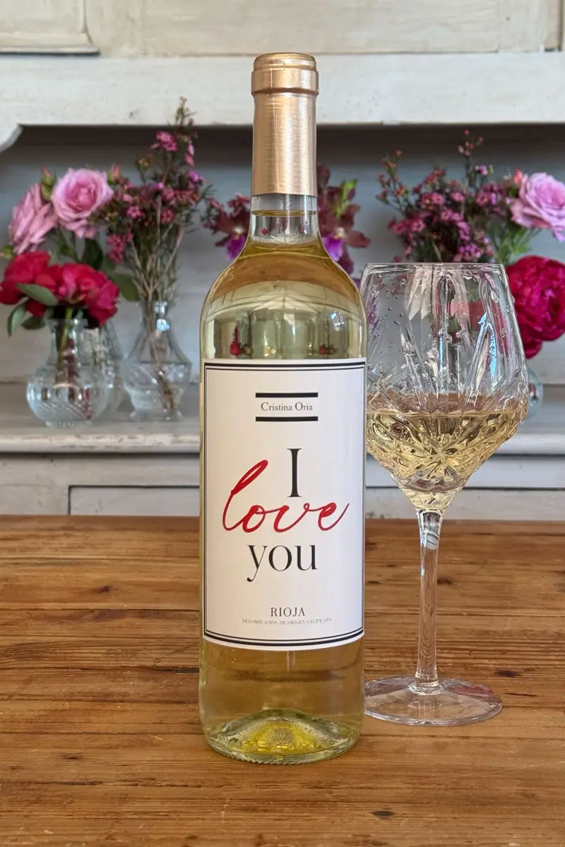 Vino Cune Rioja Blanco "I Love You"