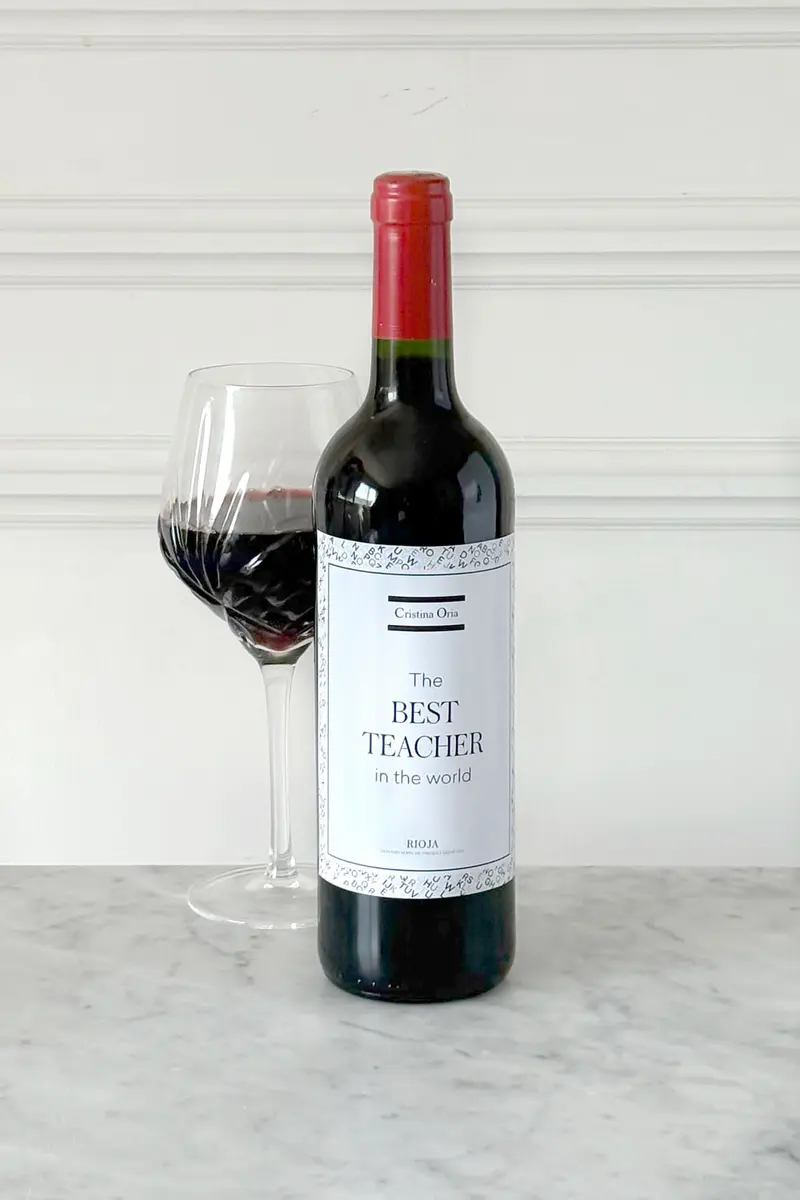Vino Cune Rioja Crianza "The Best Teacher In The World"