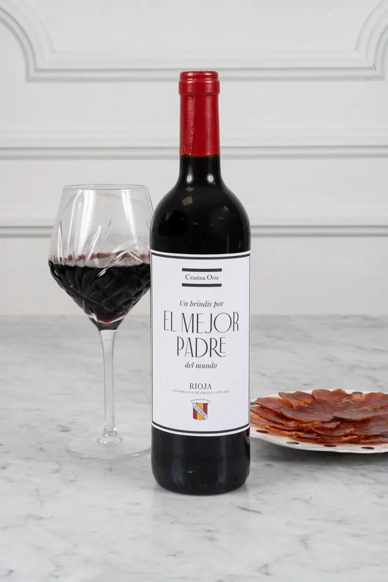 Vino Cune Rioja Crianza "Un Brindis Por El Mejor Padre Del Mundo"