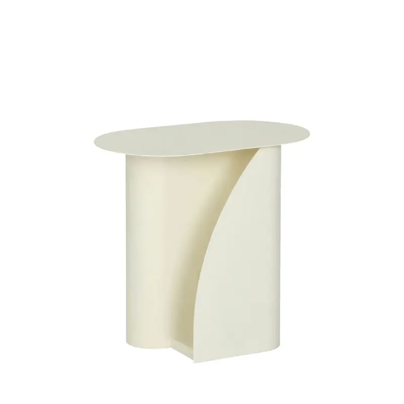Wave - Mesa auxiliar de metal H47cm