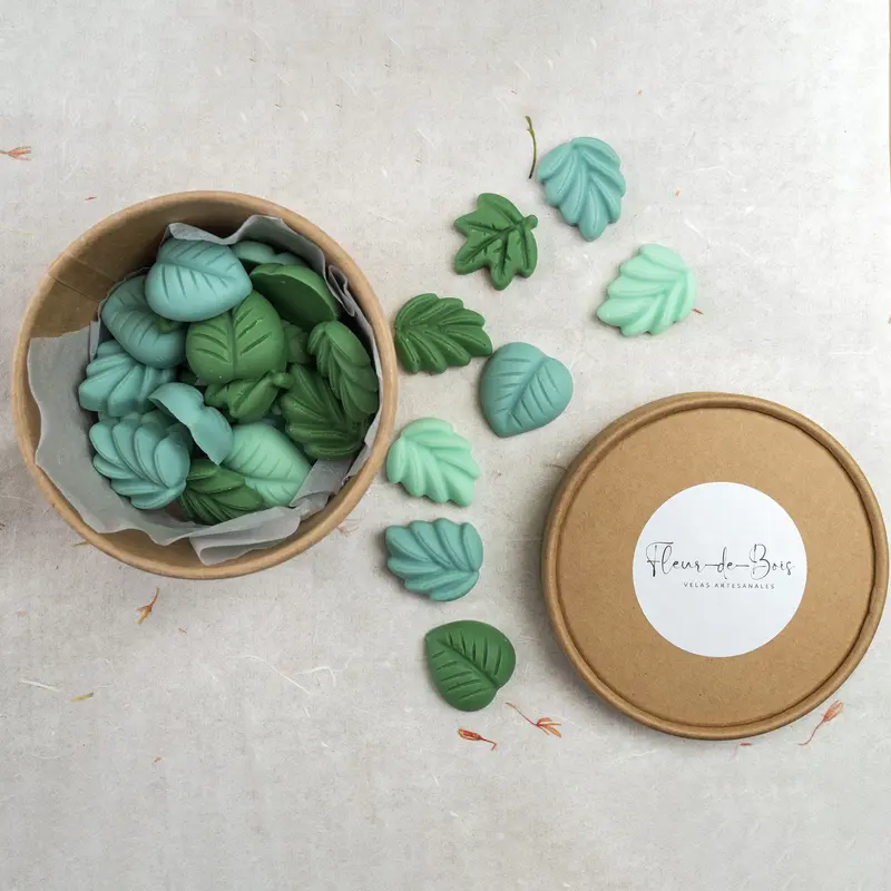 Wax Melts Esencias en Miniatura HOJAS SUELTAS Fleur-de-Bois LIMA SAUVAGE