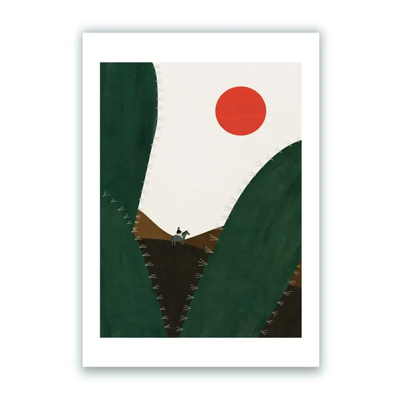 Western Impresión Giclée