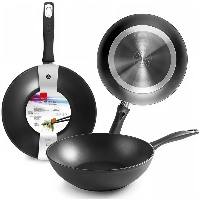 WOK NEW INDUPLUS 28 CM IBILI