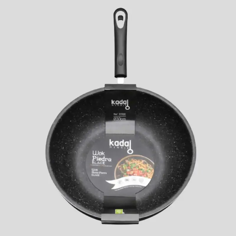 WOK PIEDRA BLACK 30CM