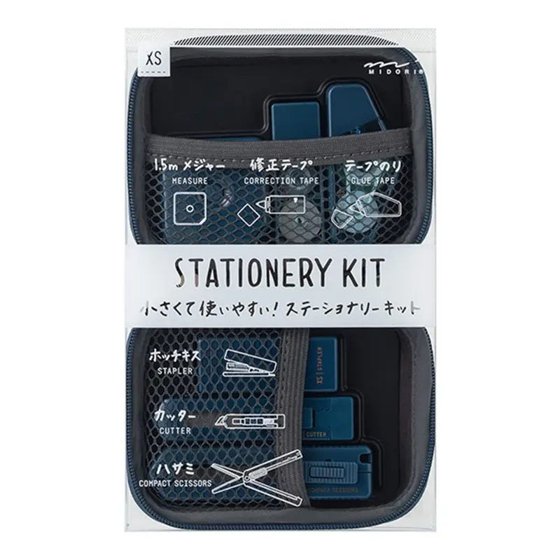 XS Stationery Kit Azul Marino