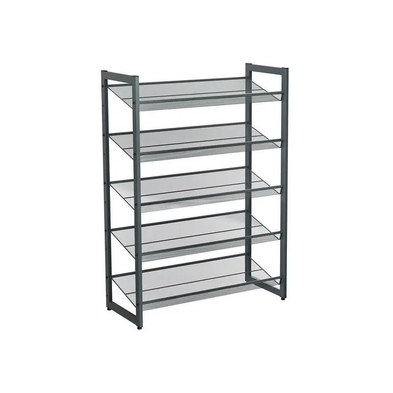 Zapatero de Metal Estantería para Zapatos Organizador de Zapatos Apilable