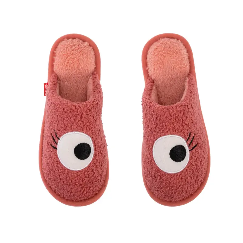 Zapatillas “Ojos” rosa
